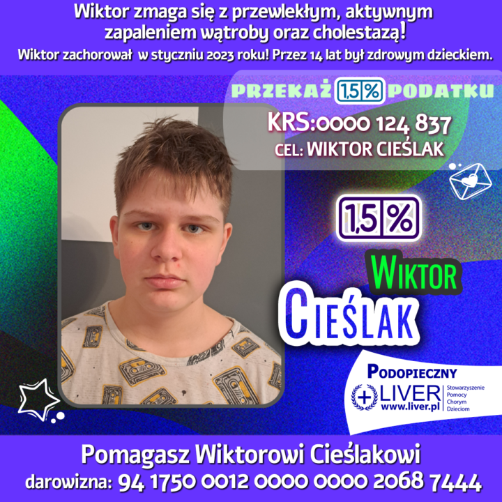 Cieślak Wiktor – Stowarzyszenie Liver